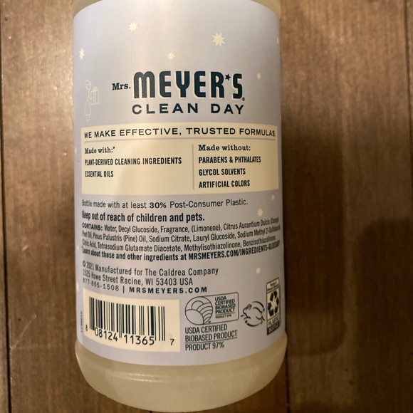 Mrs. Meyers Bath Mrs Meyers Limited Edition Snowdrop 4 Piece Set